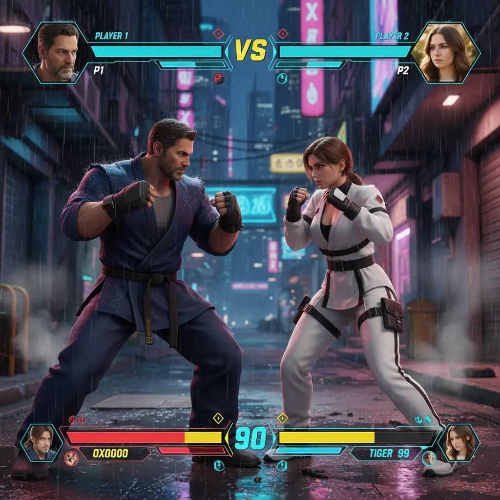 AI Street Fighter Effect