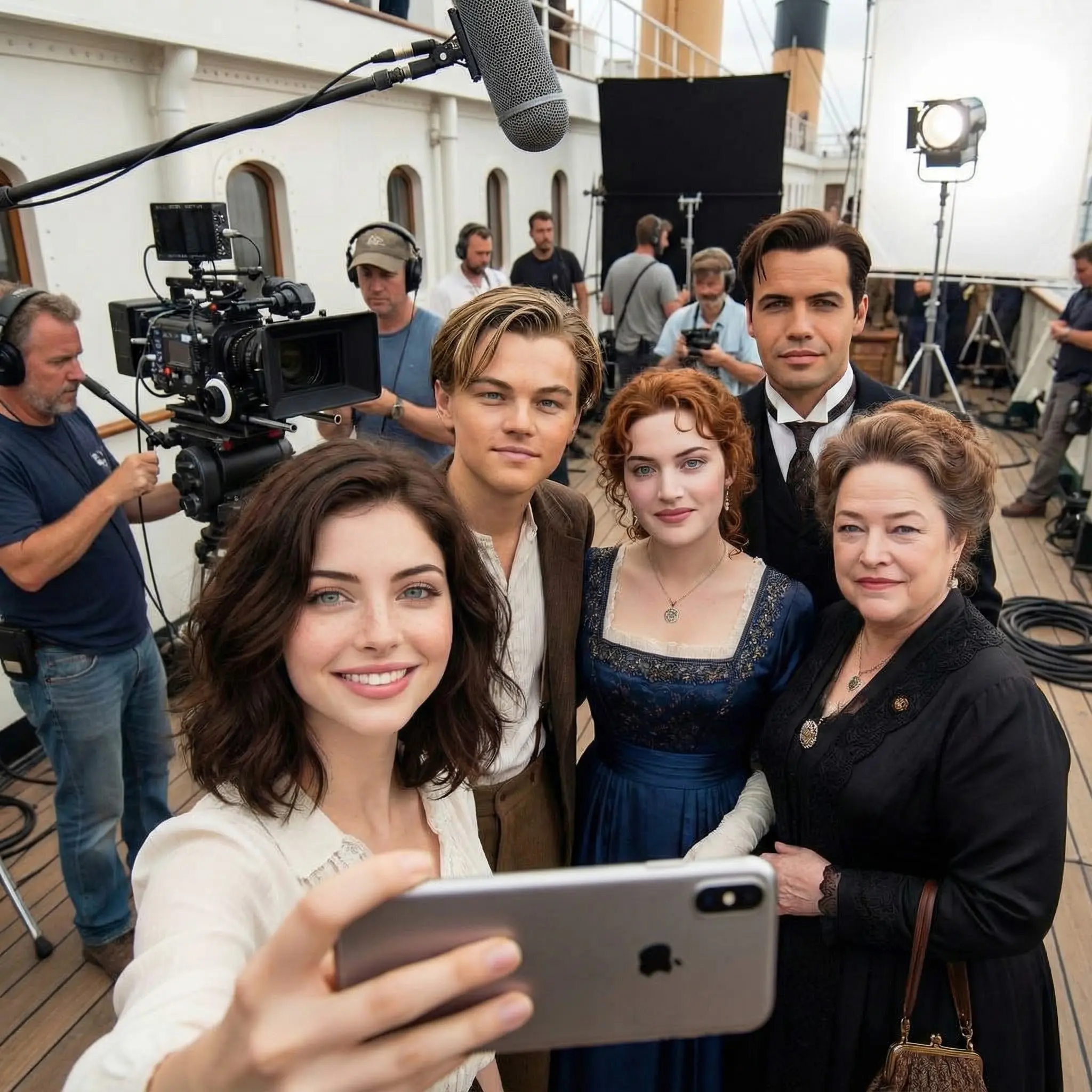 AI Selfie with Celebrity in Cinema