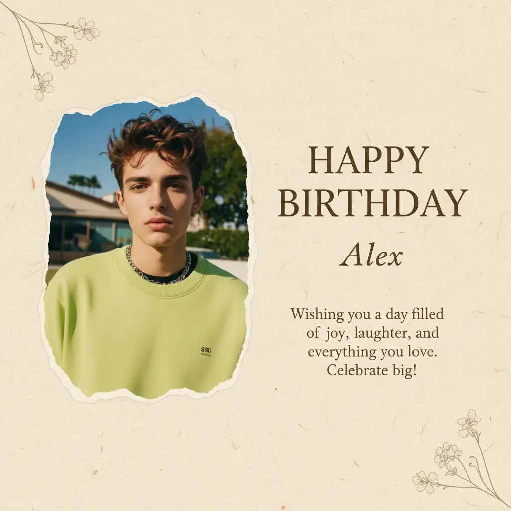 AI Birthday Card Generator
