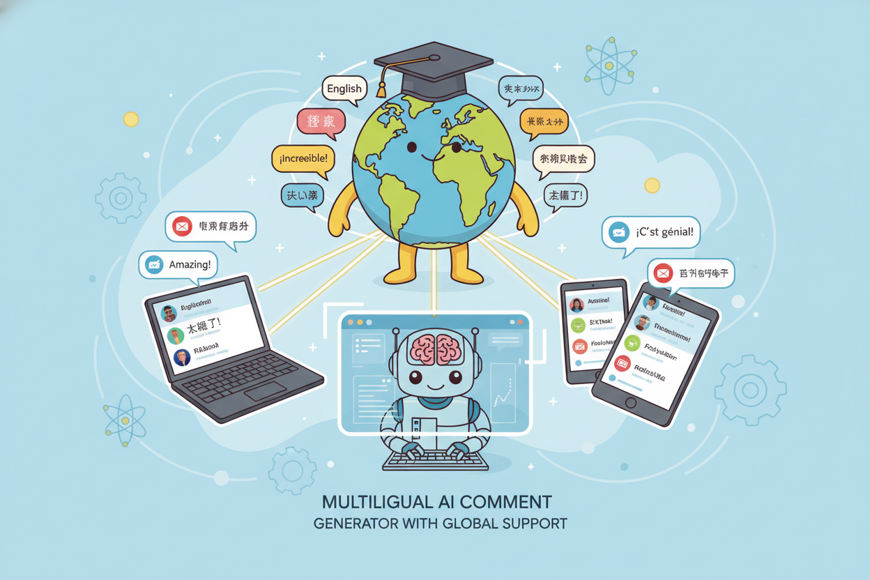Multilingual AI Comment Generator With Global Support
