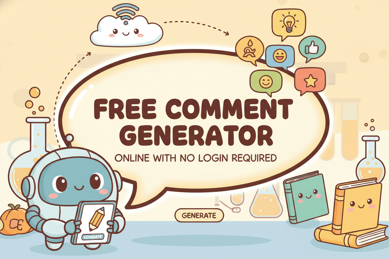 Free Comment Generator Online With No Login Required