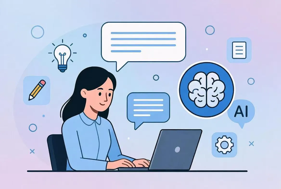 KI-gestütztes Schreiben ohne Aufwand weiterführen