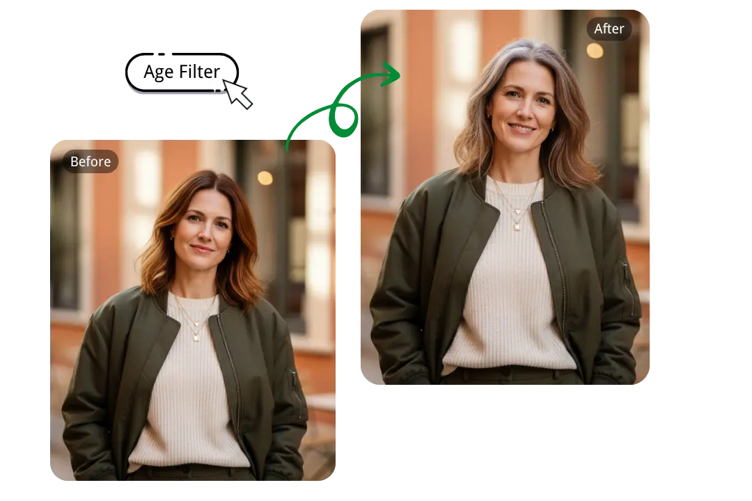 AI Gender-Specific Age Progression for Accurate Face Aging