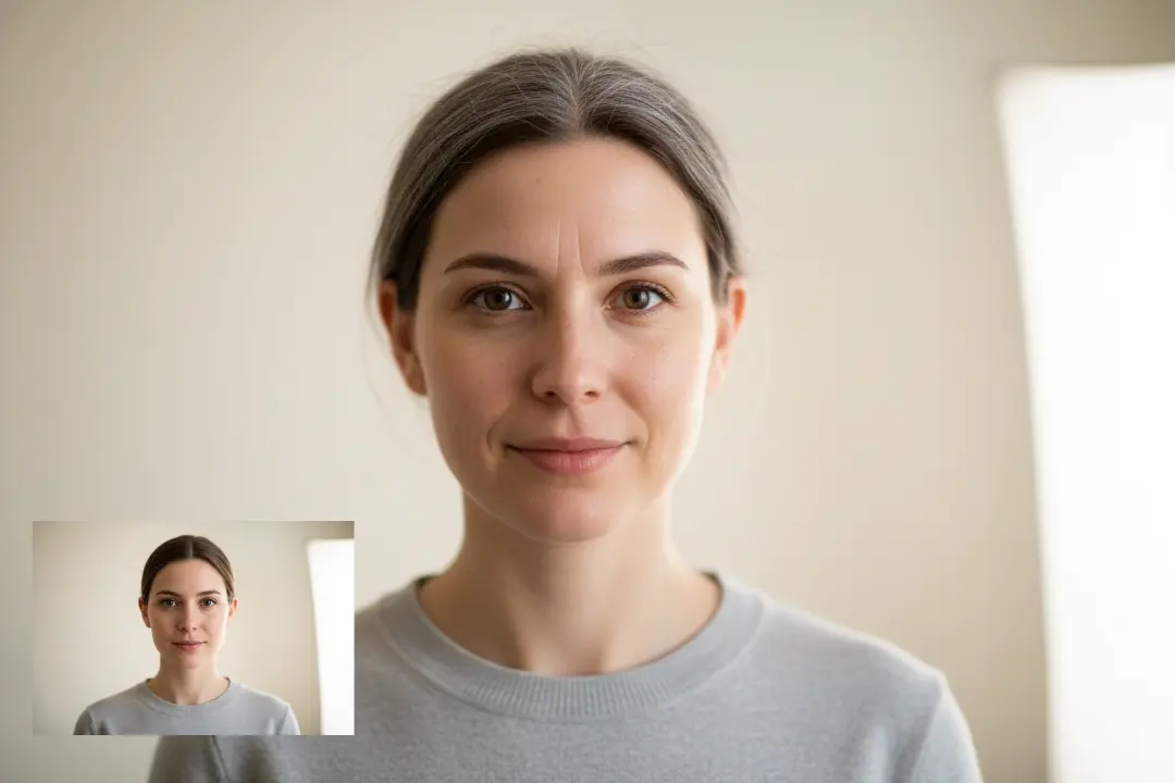 Watch Yourself Evolve: AI Aging Filter for Age Progression