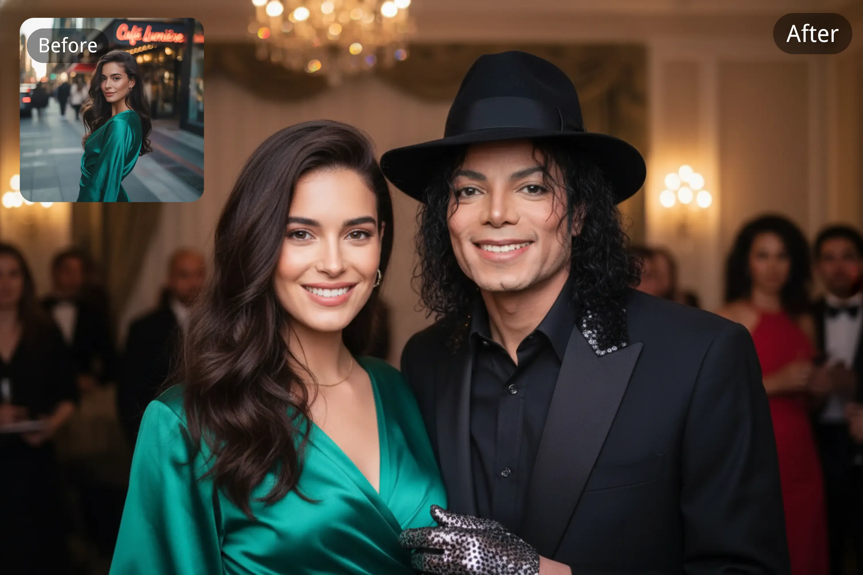 Fun Social Images and Celebrity-Style Photos