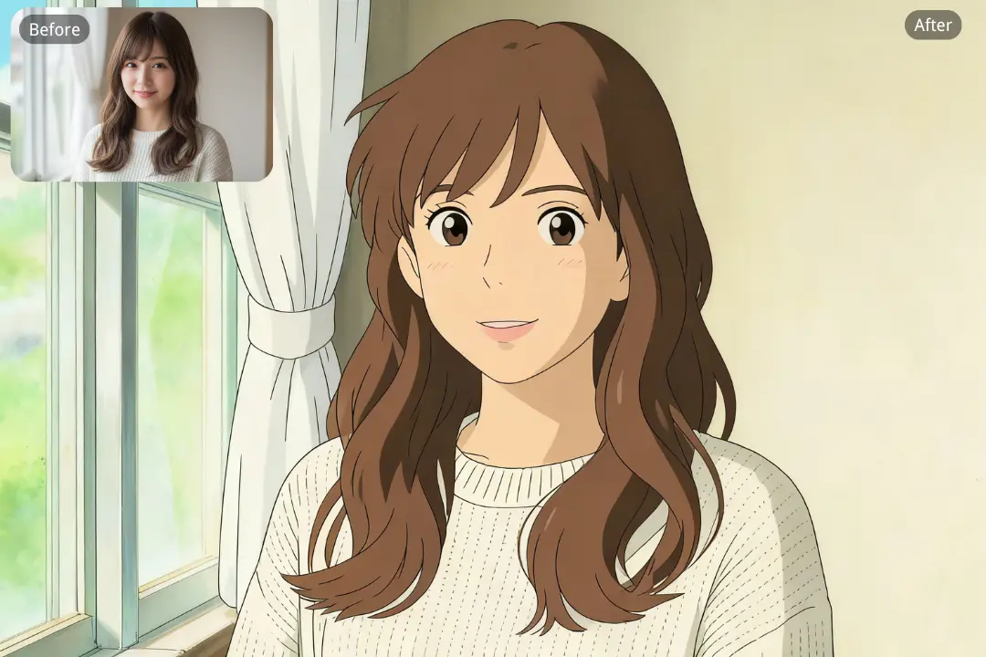 Photo to Studio Ghibli Style