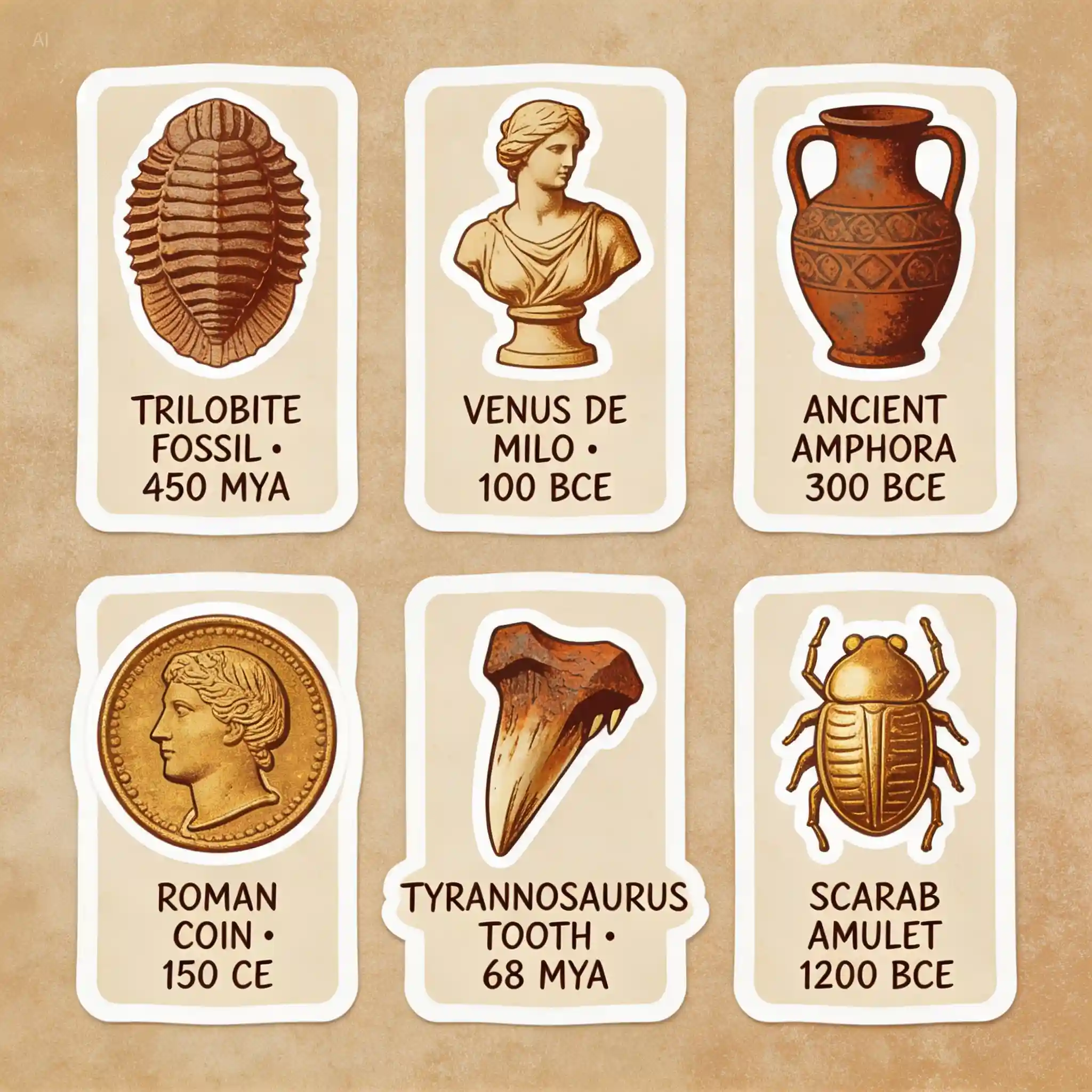 Seedream 5.0 styled sticker composition