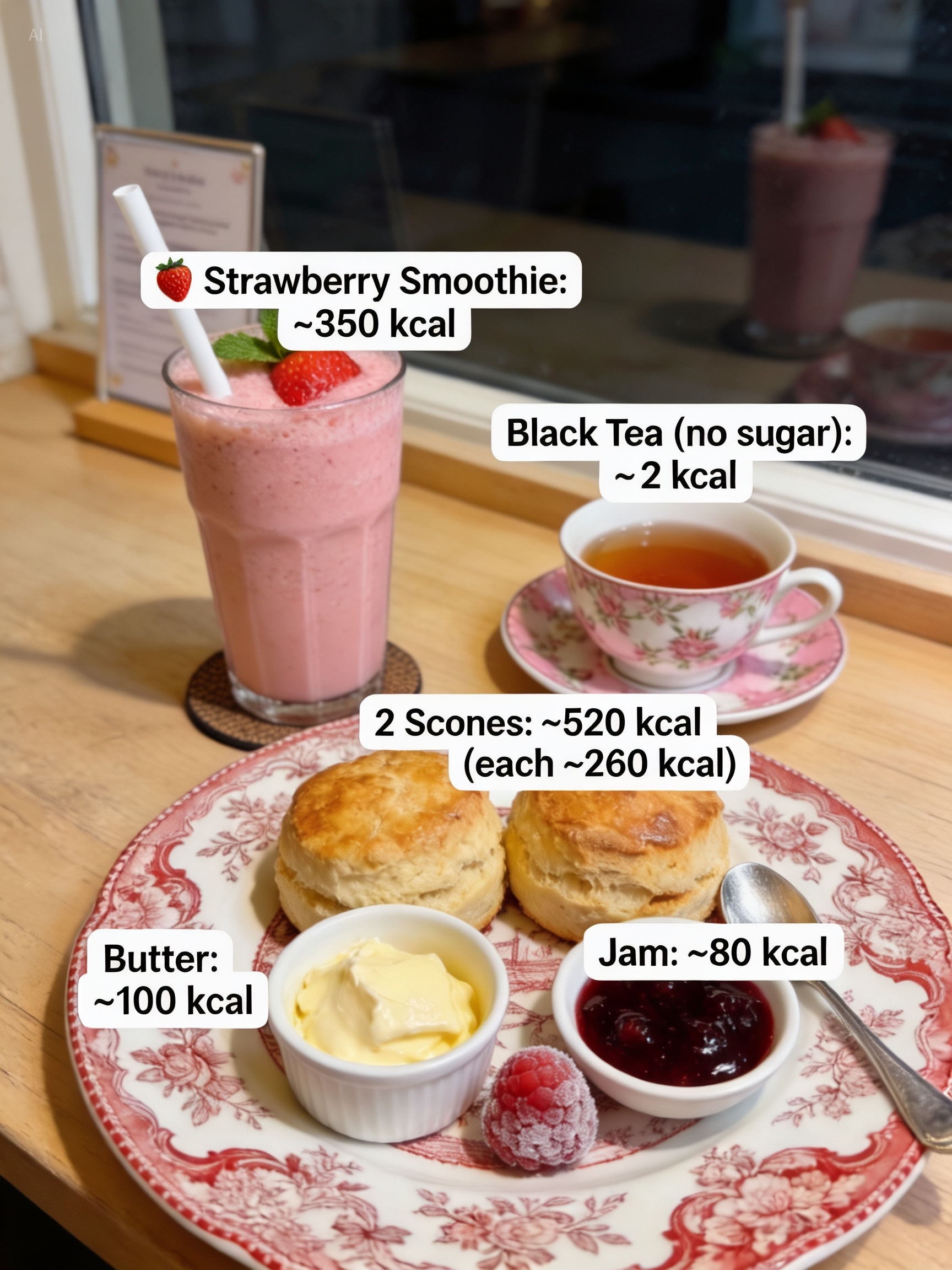 Calorie Annotation after