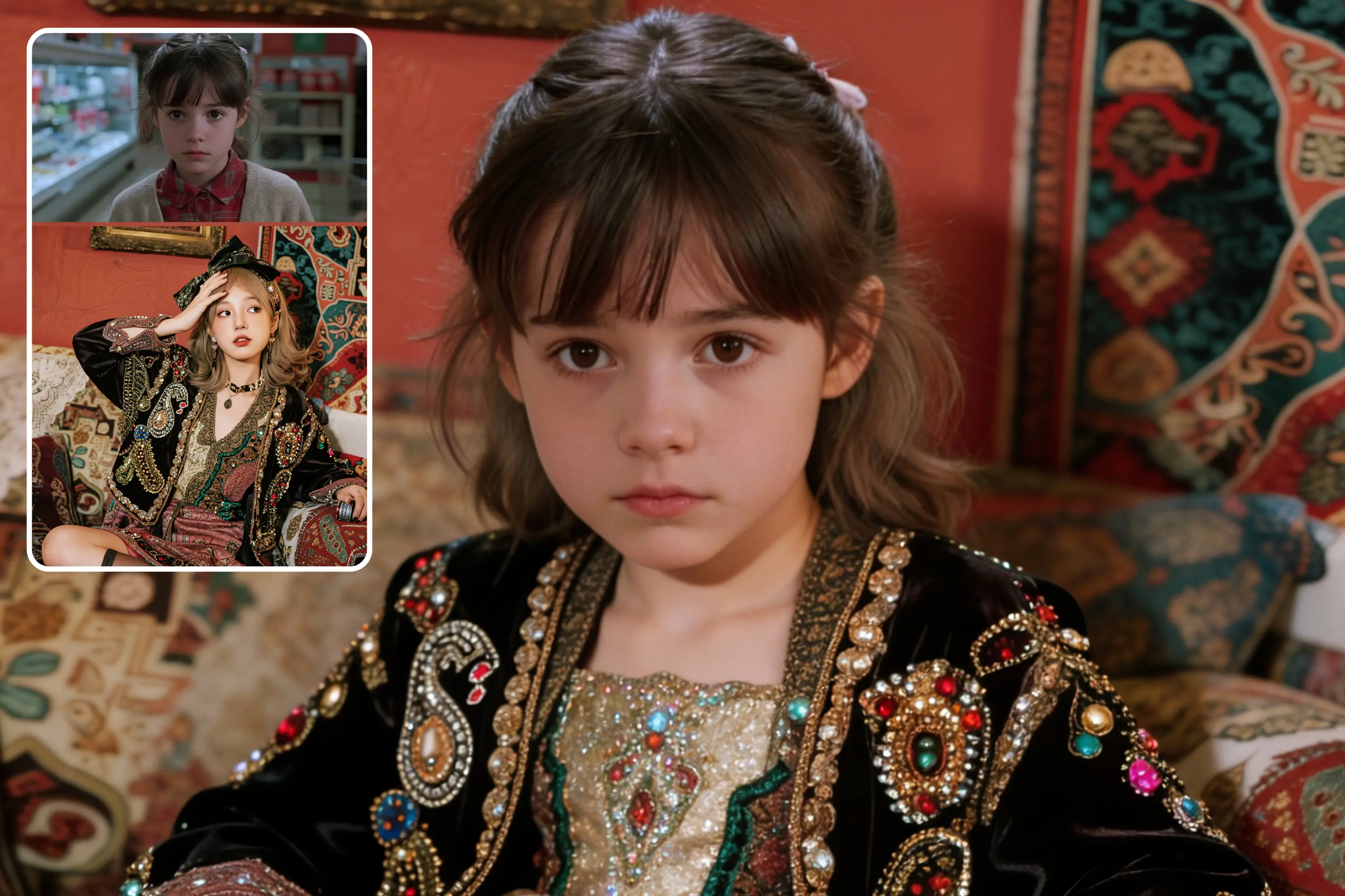 Precise Style Transfer with Multiple References