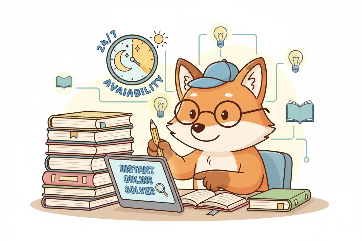 Instant Online Solver for Physics and Math Problems with 24/7 Availability