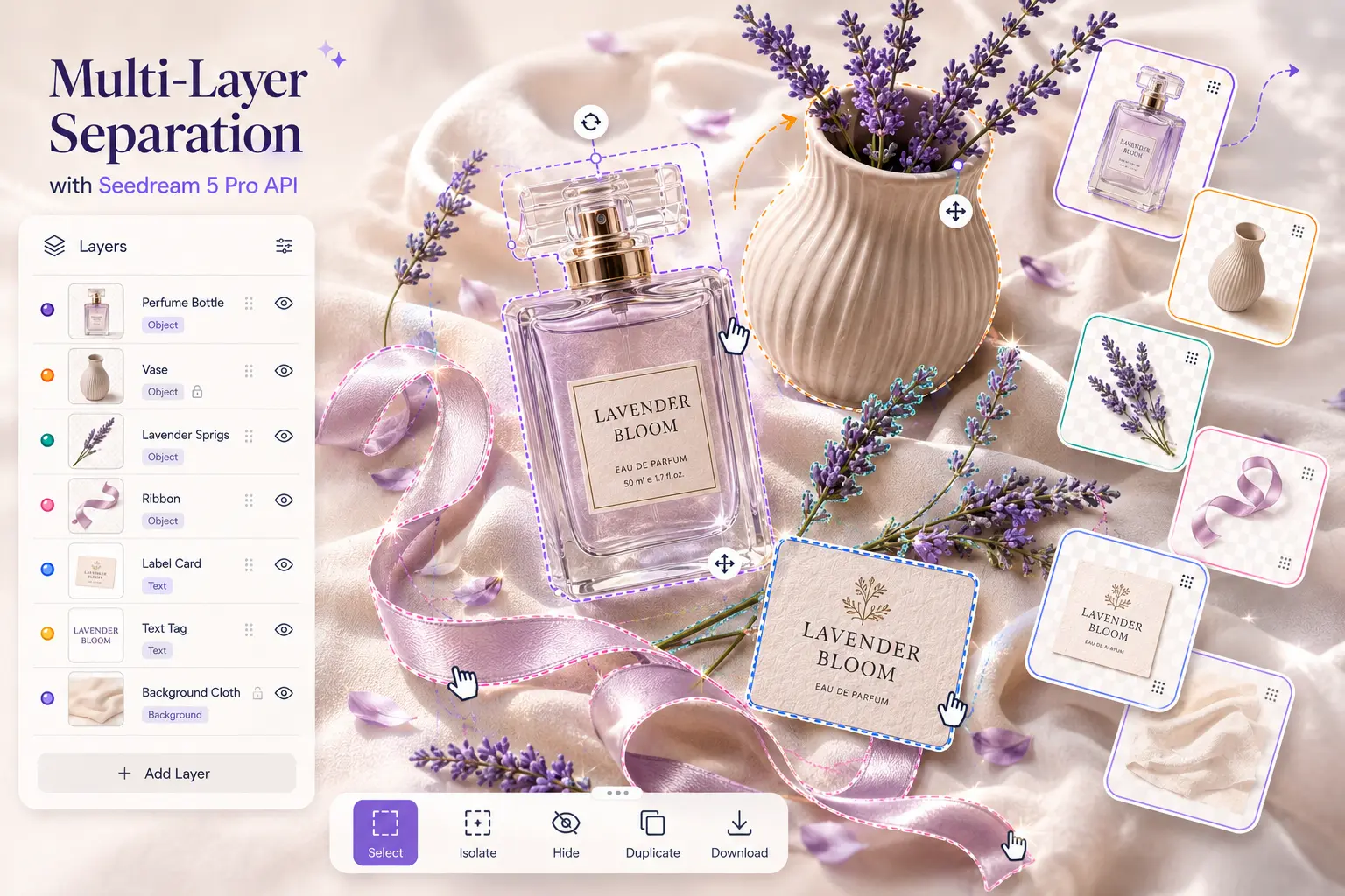 Seedream ecommerce image example from KIE