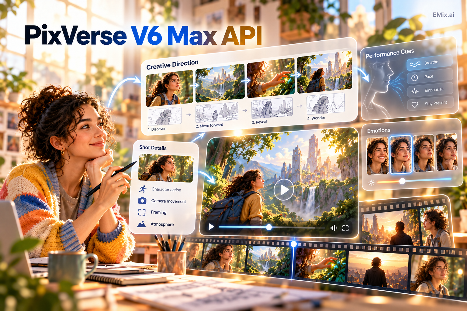 PixVerse V6 Max API – Cinematic AI Video & Multi-Shot Control | EMix.ai
